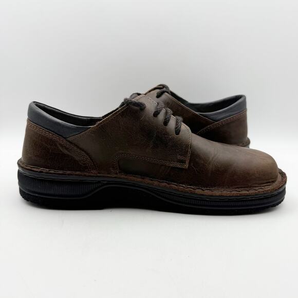 Naot Mens Denali Oxford Shoes EU 42 US 9 Brown Leather Lace Up NIB main image 12